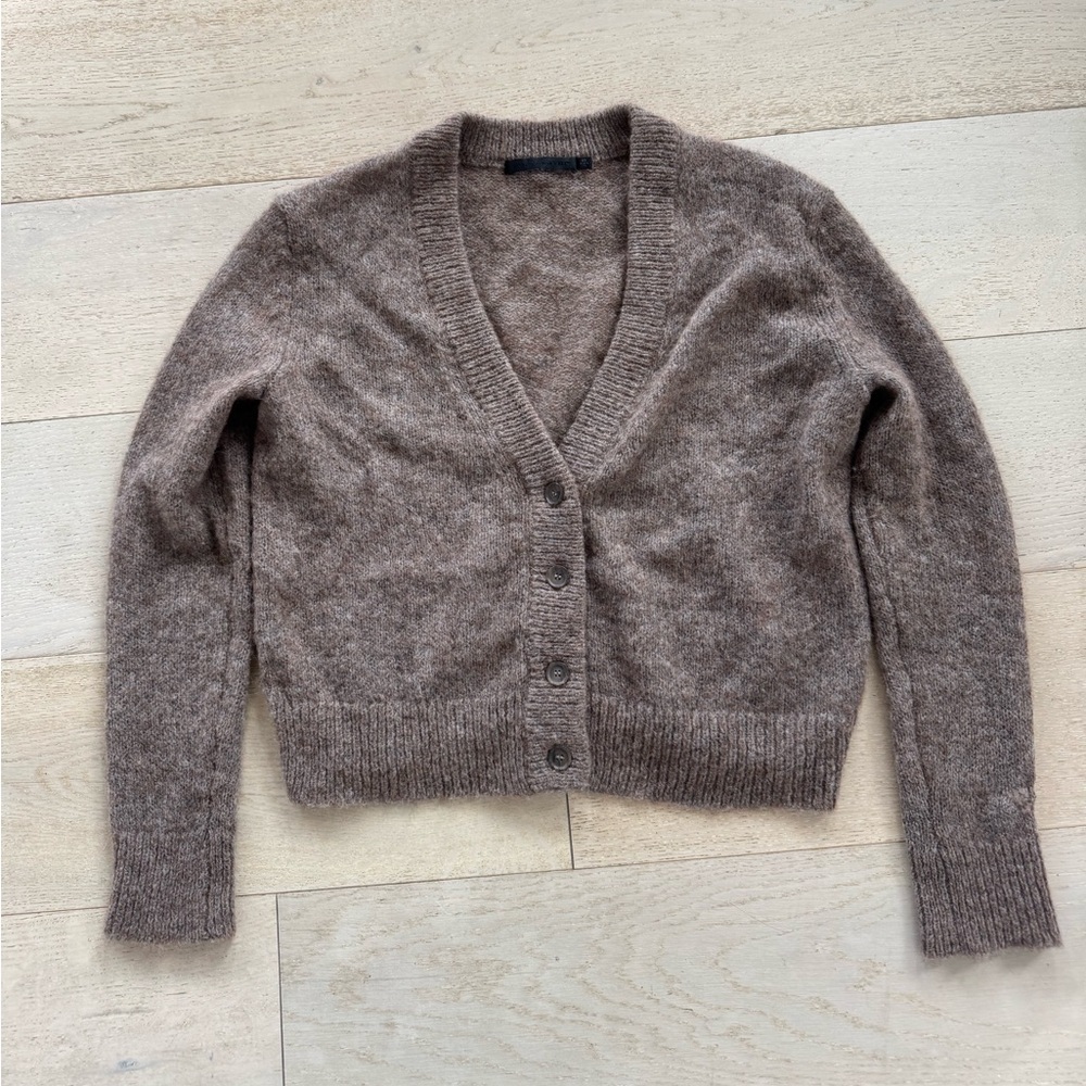 JENNI KAYNE  Boyfriend Cardigan in Driftwood - Picture 6 of 9